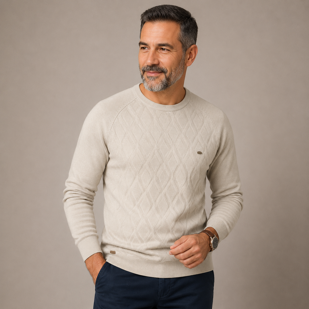 Argilian Men’s 100% Cotton Jumper