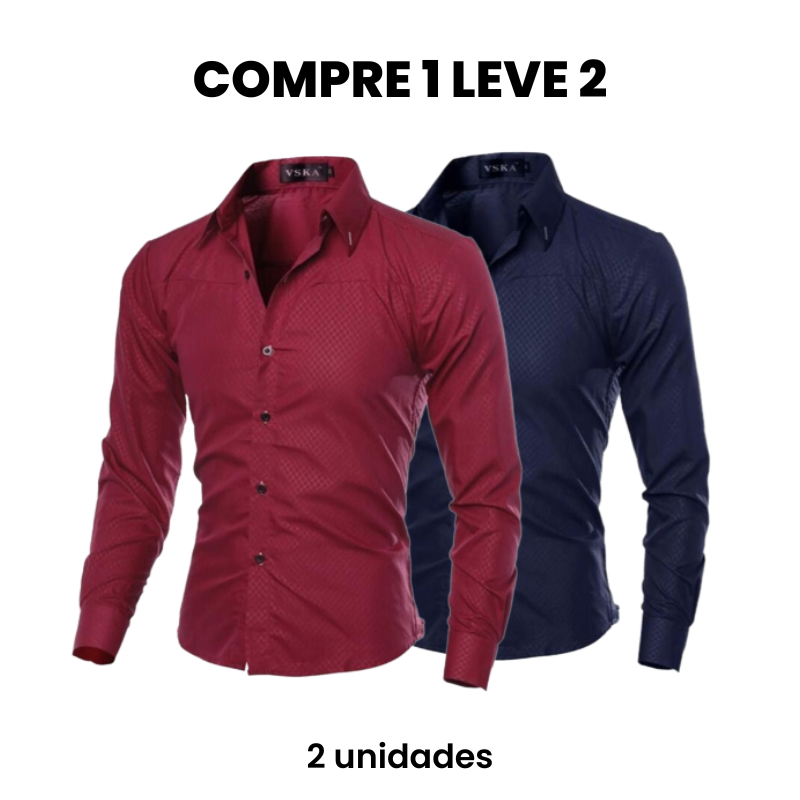 Merlani Men’s Dress Shirt (Buy 1 Get 1 Free)