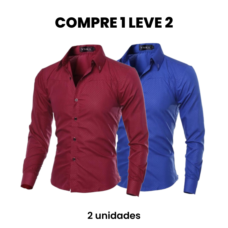 Merlani Men’s Dress Shirt (Buy 1 Get 1 Free)