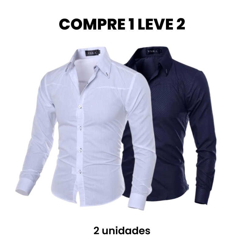 Merlani Men’s Dress Shirt (Buy 1 Get 1 Free)