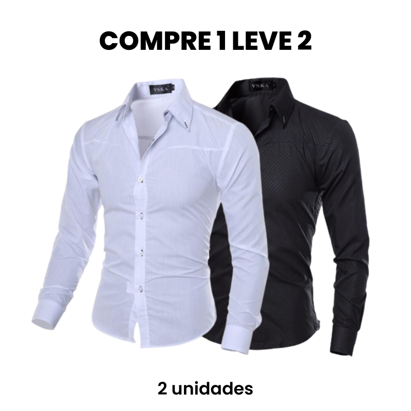 Merlani Men’s Dress Shirt (Buy 1 Get 1 Free)