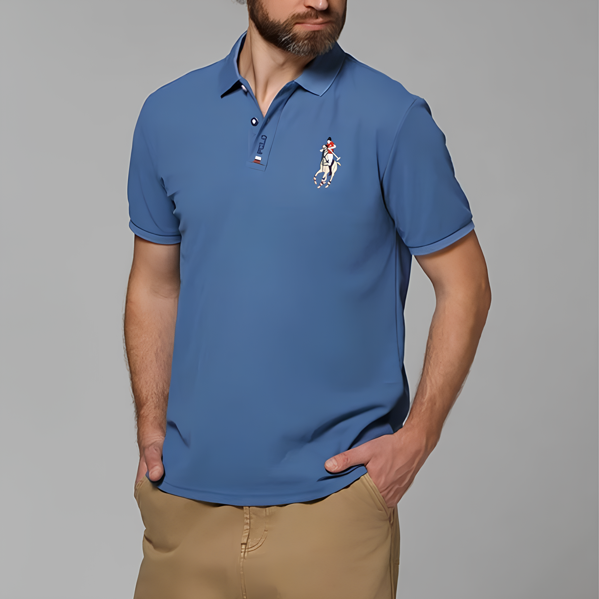 Portuga Men’s Polo Shirt + Watch Gift Set