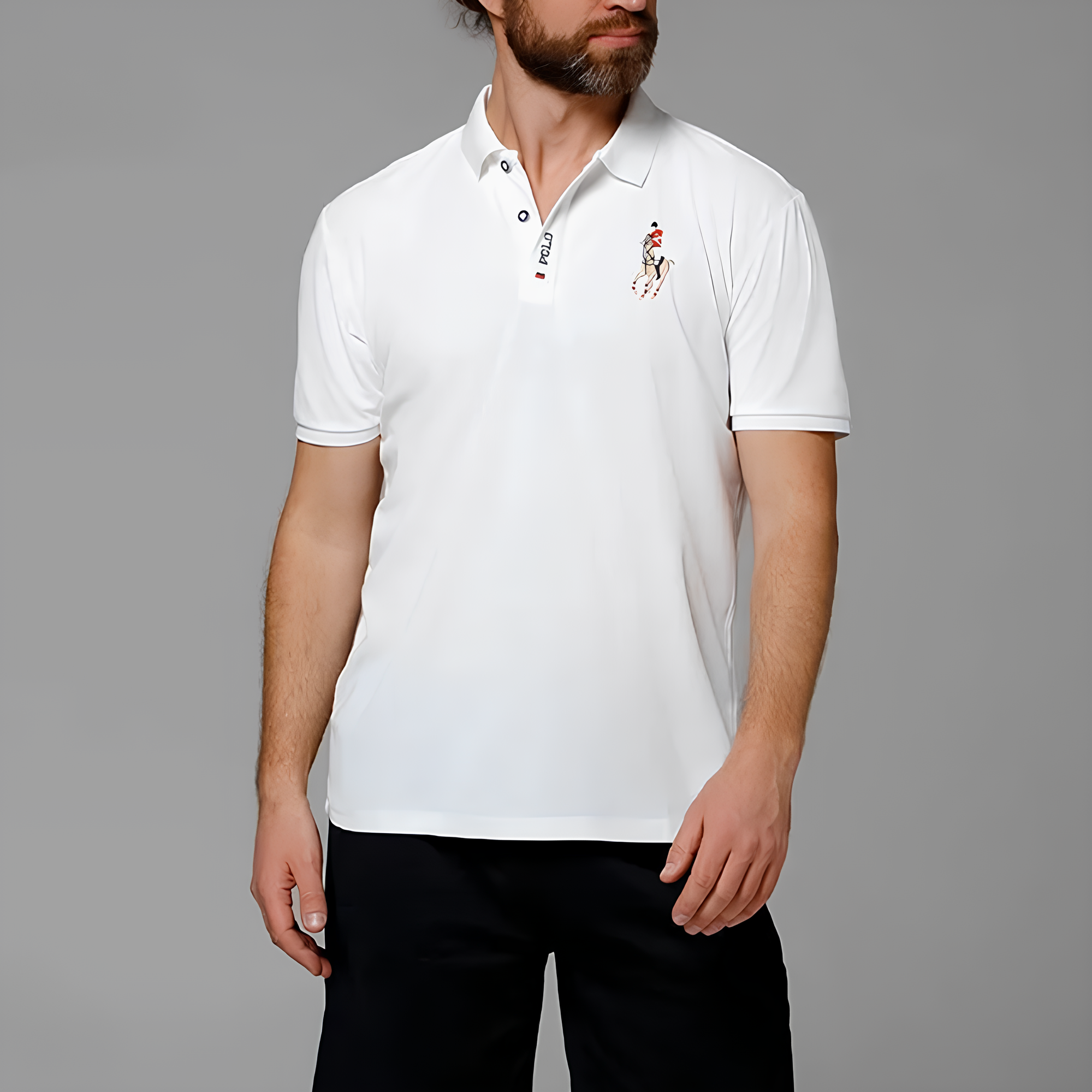 Portuga Men’s Polo Shirt + Watch Gift Set