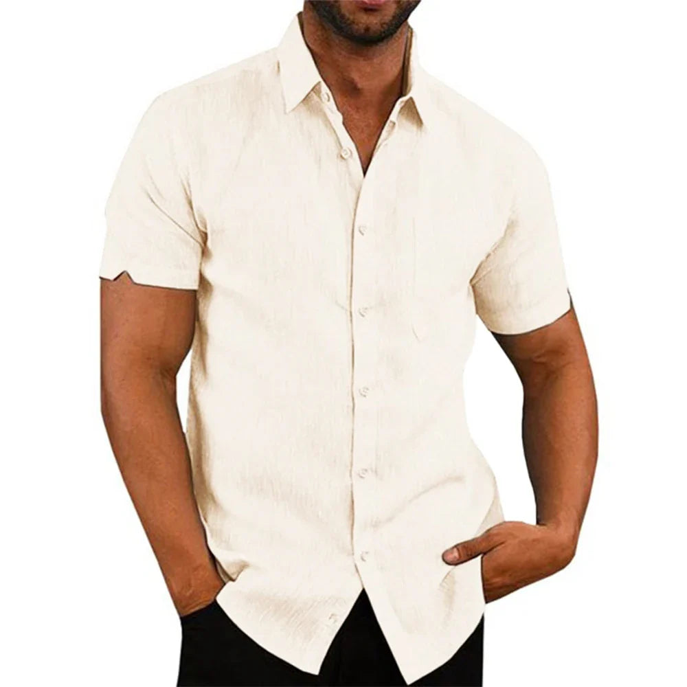 Genebra Men’s Linen Shirt