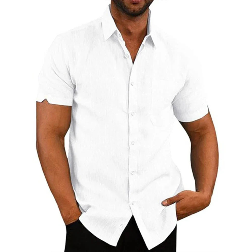 Genebra Men’s Linen Shirt