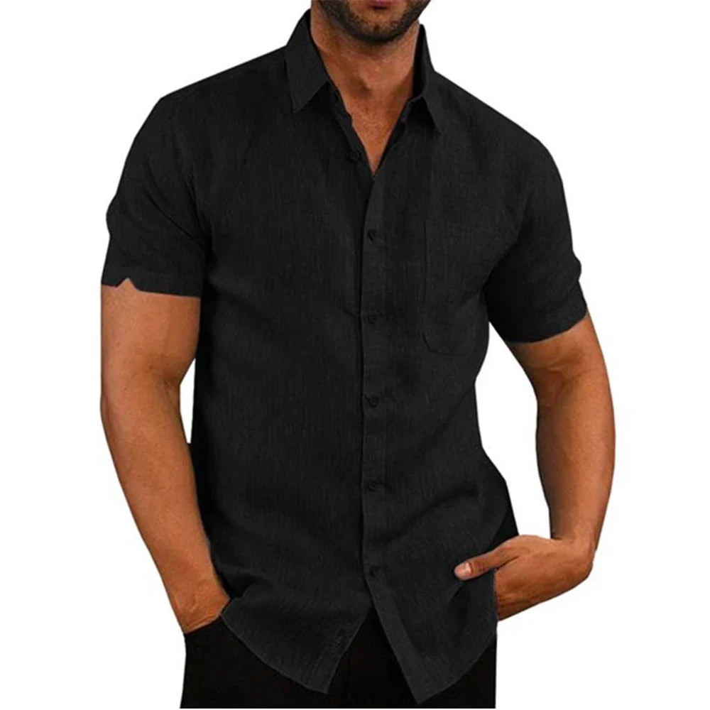 Genebra Men’s Linen Shirt