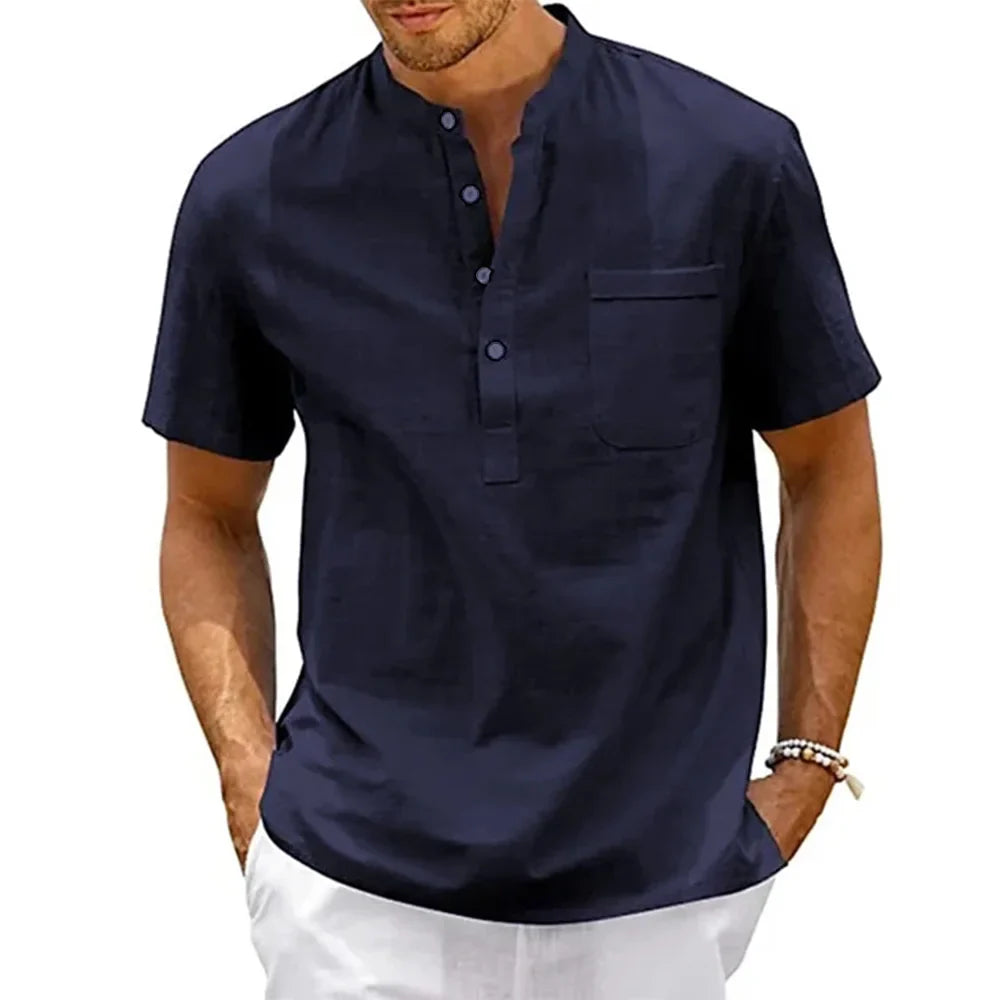 Georgio Men’s Linen Shirt