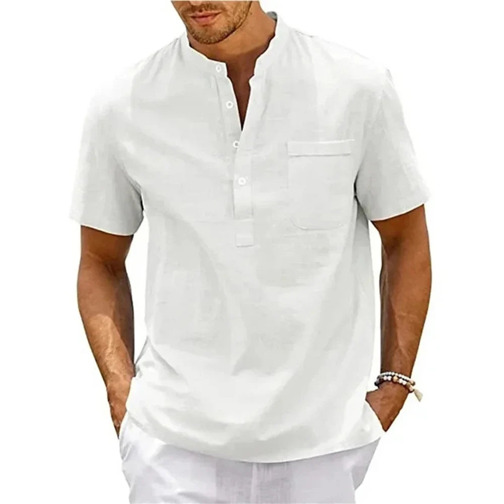 Georgio Men’s Linen Shirt