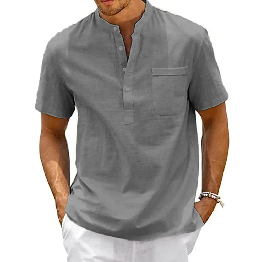 Georgio Men’s Linen Shirt