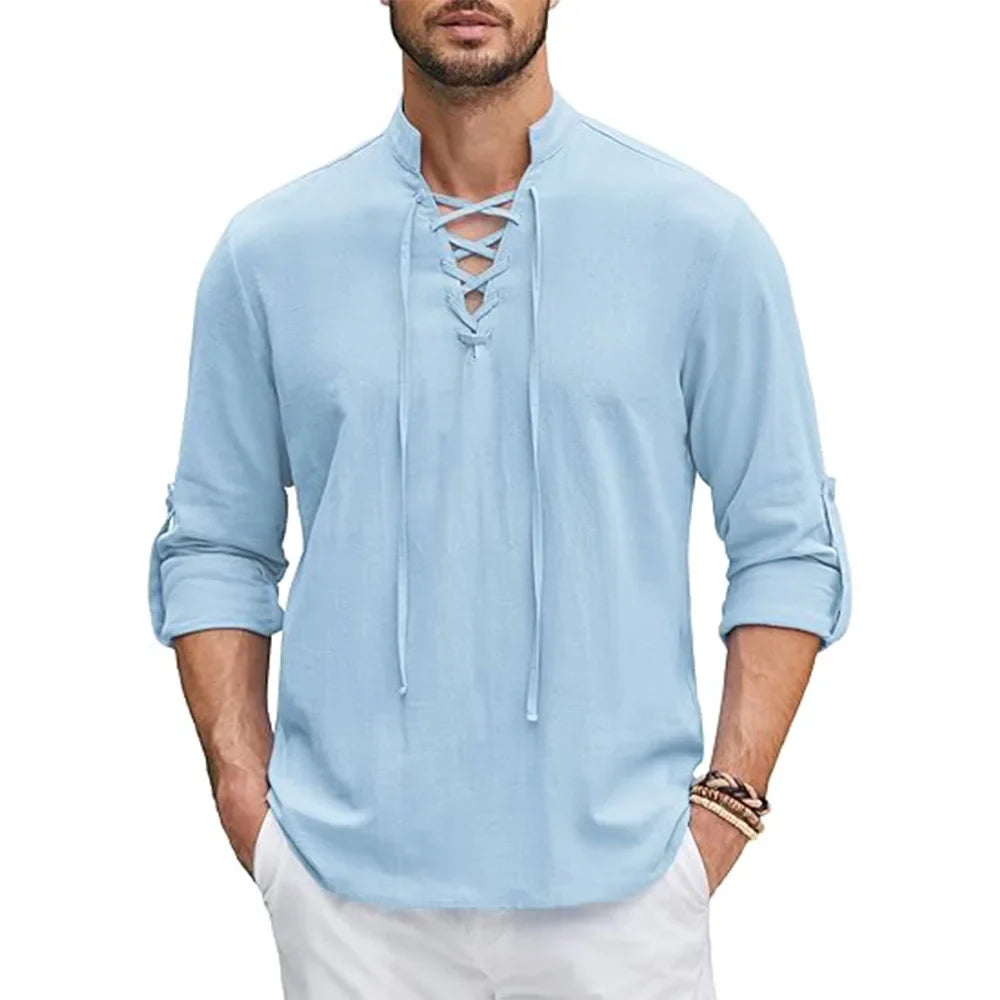 Lagunas Men’s Linen Shirt