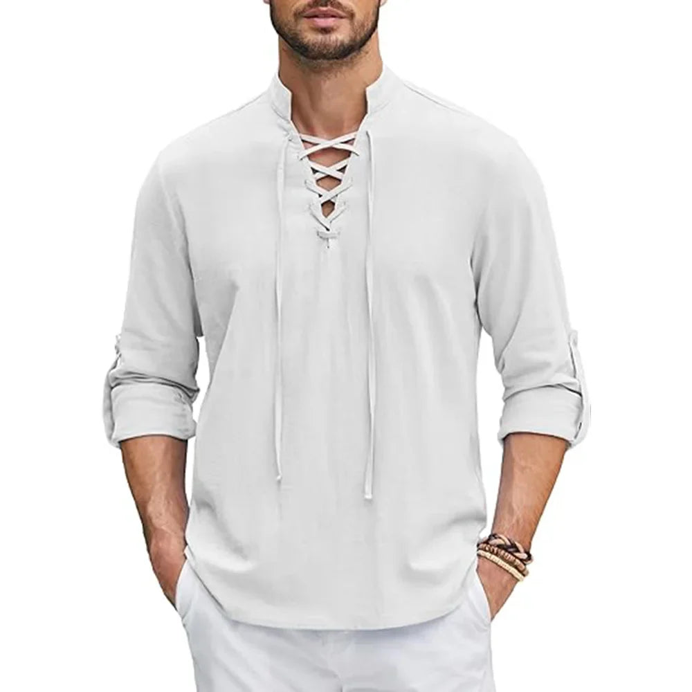 Lagunas Men’s Linen Shirt