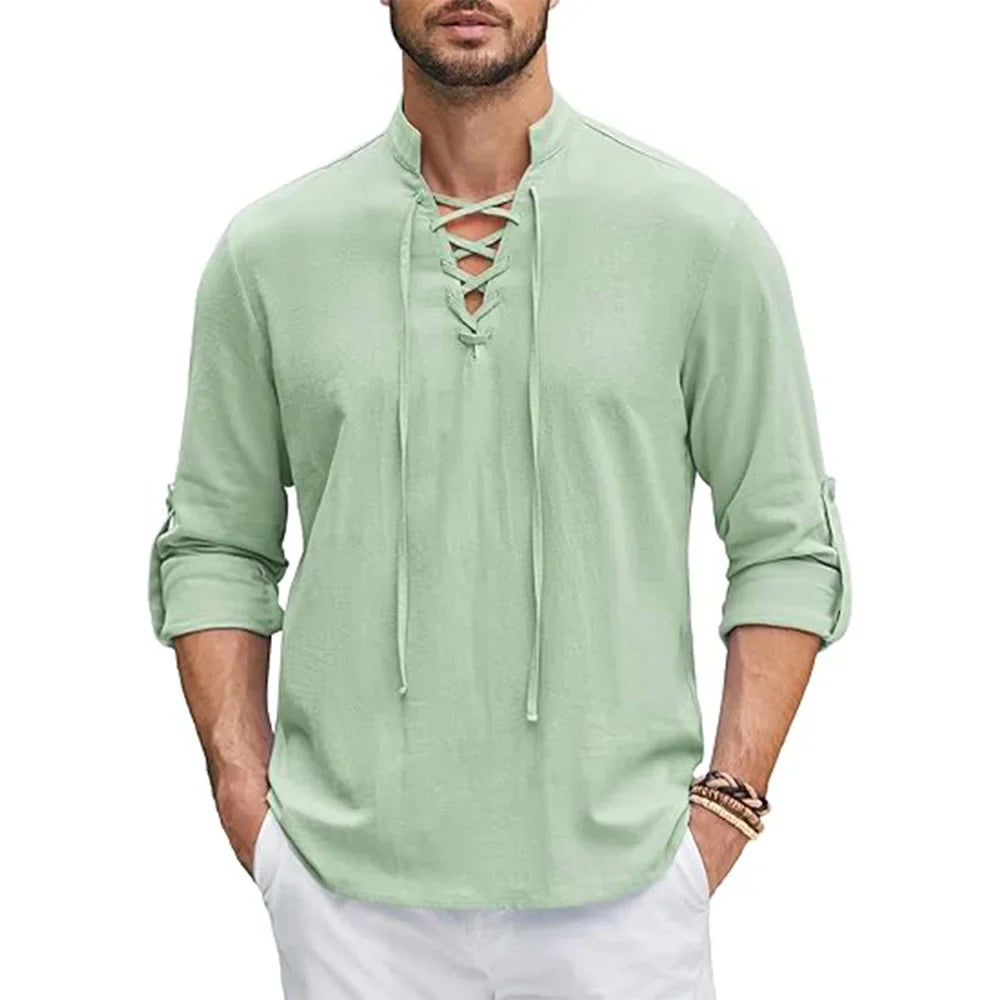 Lagunas Men’s Linen Shirt