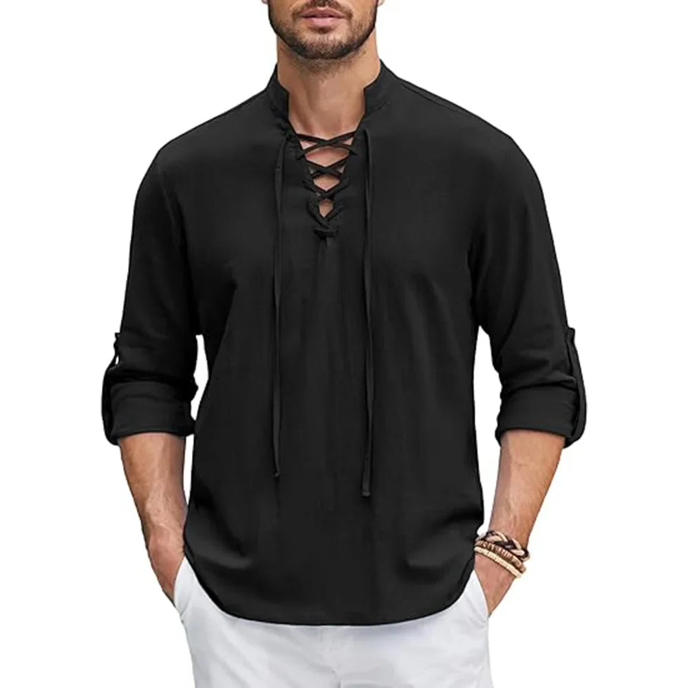 Lagunas Men’s Linen Shirt