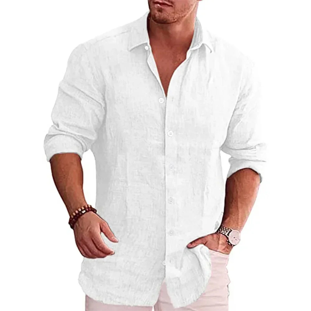 Porto Men’s Linen Shirt