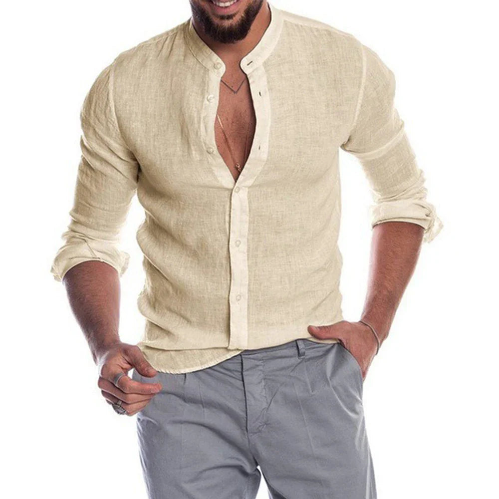 Sandeski Men’s Linen Shirt