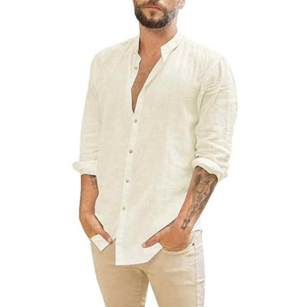 Trancoso Men’s Linen Shirt