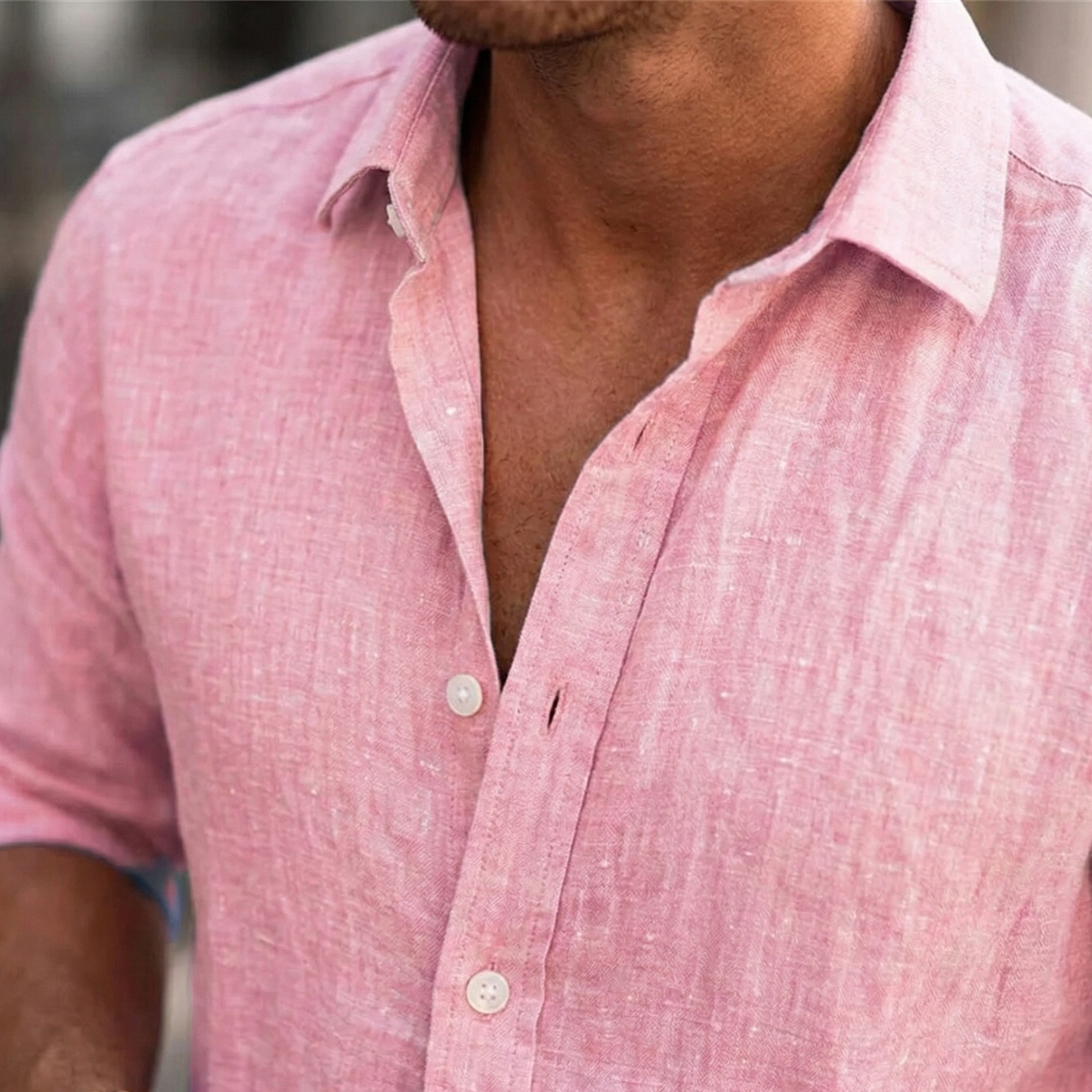 Porto Men’s Linen Shirt