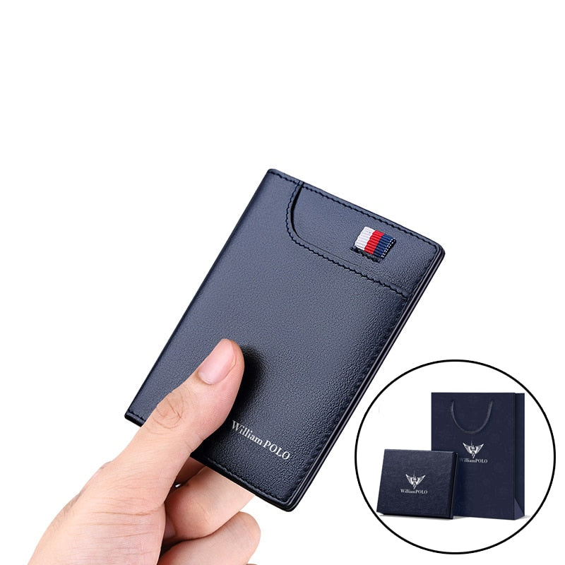 Willian Polo Slim Leather Wallet