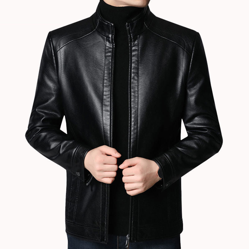 Kent Men’s Faux Leather Jacket