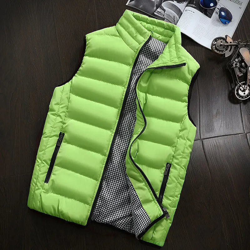 Brento Men's Quilted Vest | Oryzon Wear