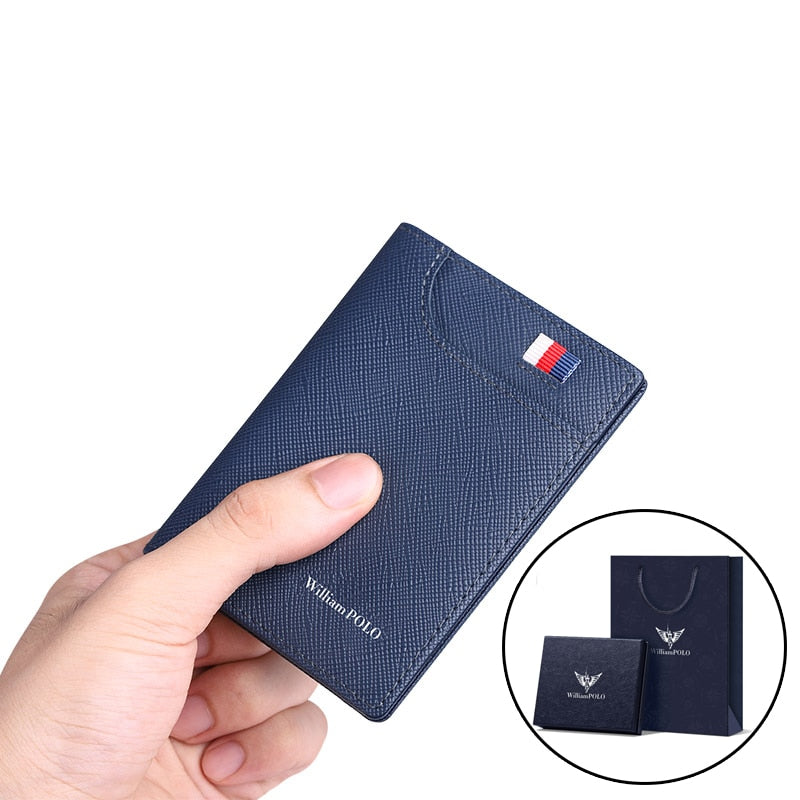 Willian Polo Slim Leather Wallet
