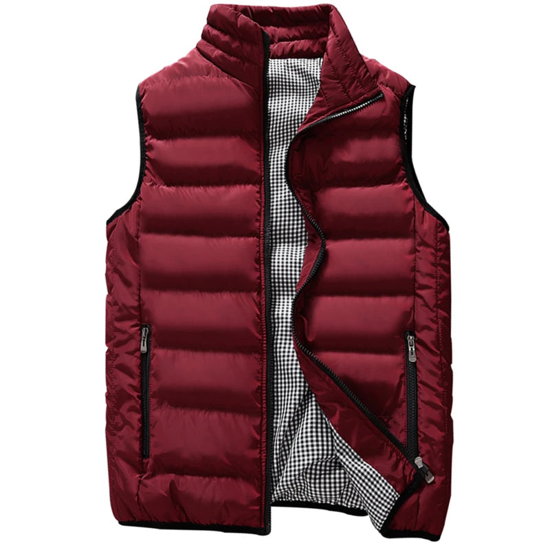 Brento Men's Quilted Vest | Oryzon Wear