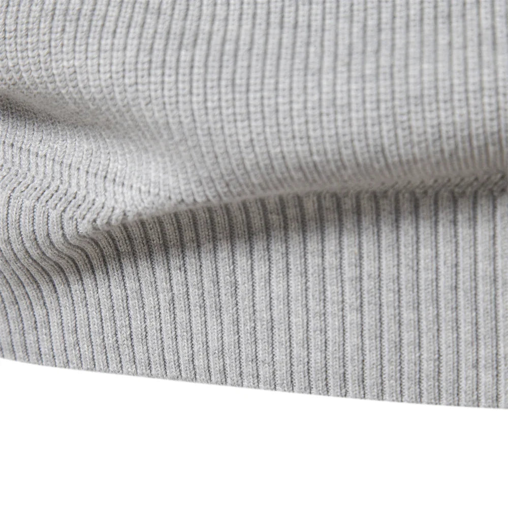 Quarter-Zip Men’s Cotton Jumper