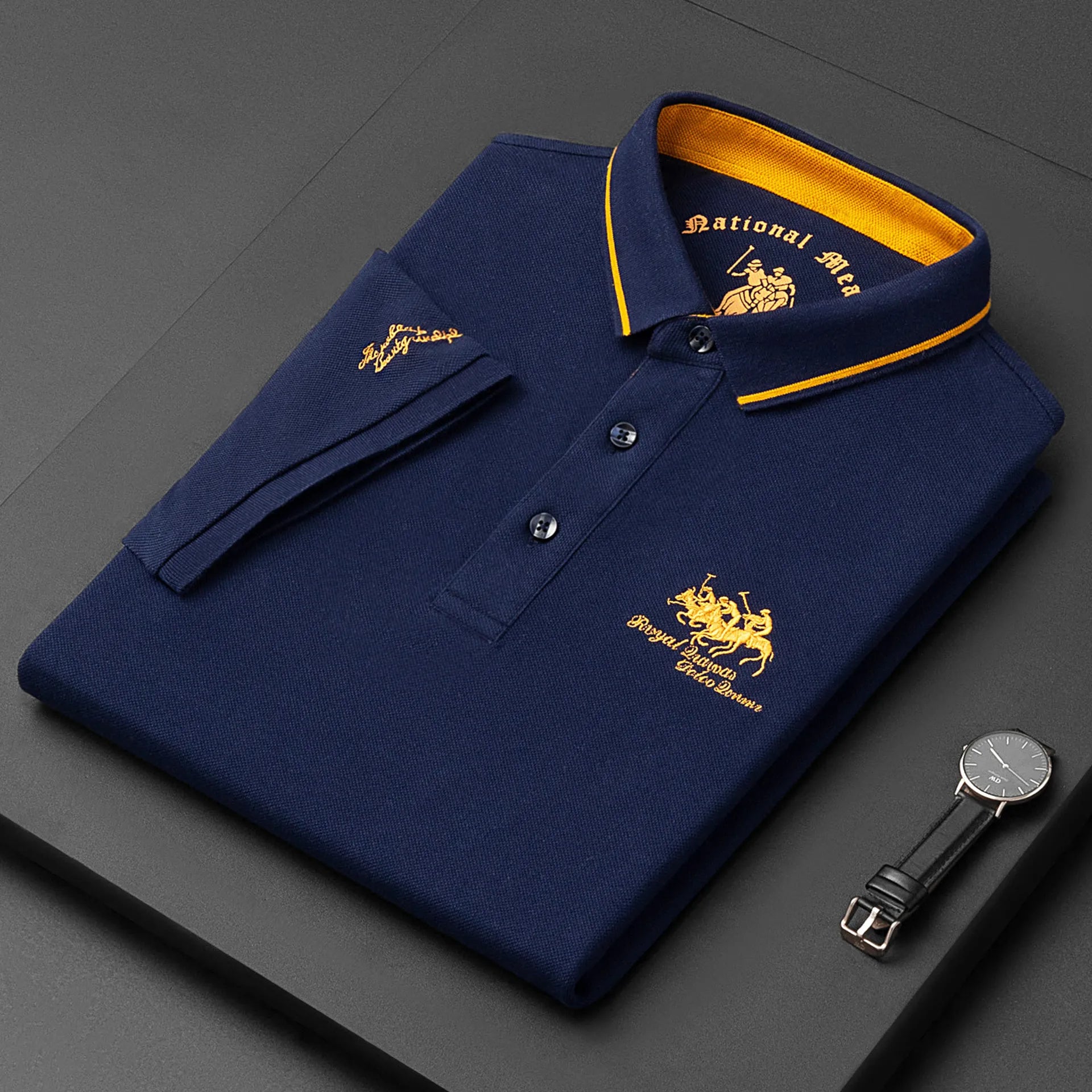 Horse Men’s Polo Shirt