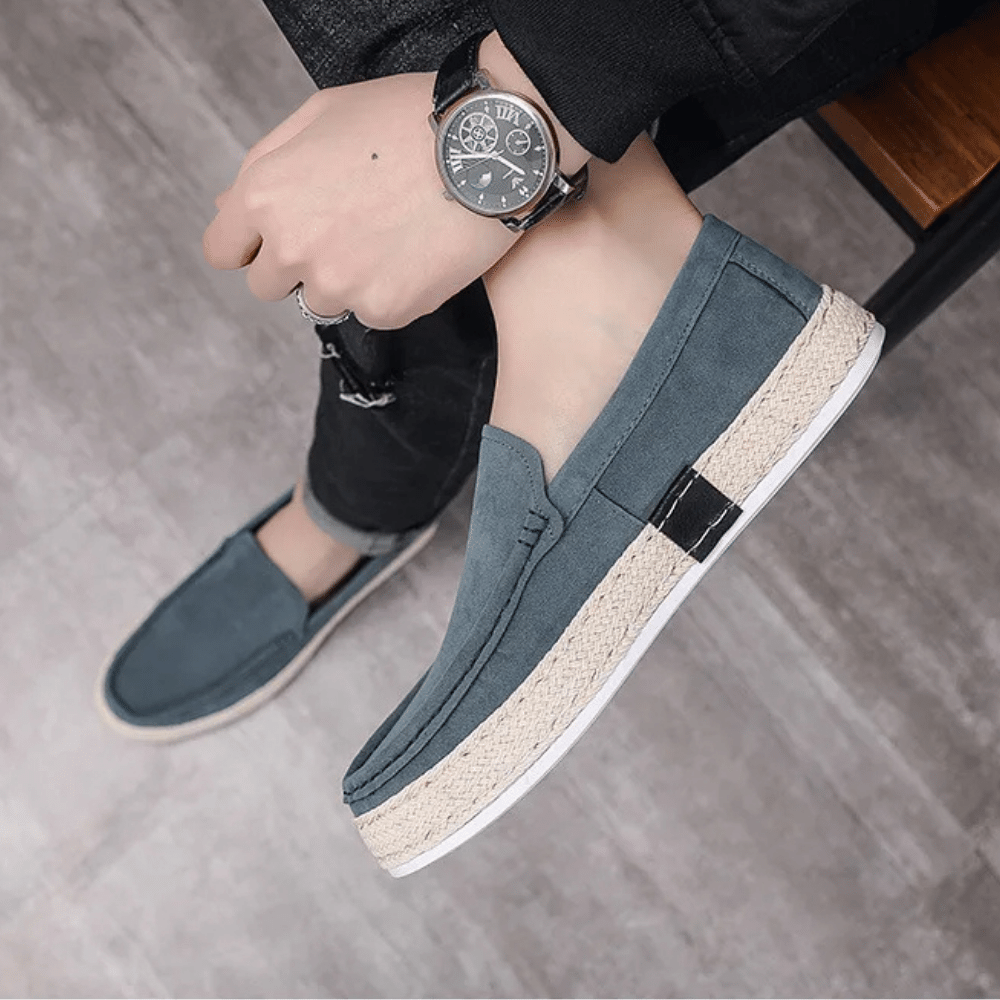 Men's Casual Leather Moccasin Oryzonwear