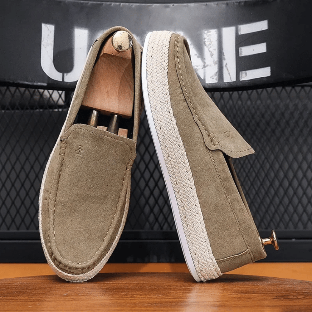 Men's Casual Leather Moccasin Oryzonwear