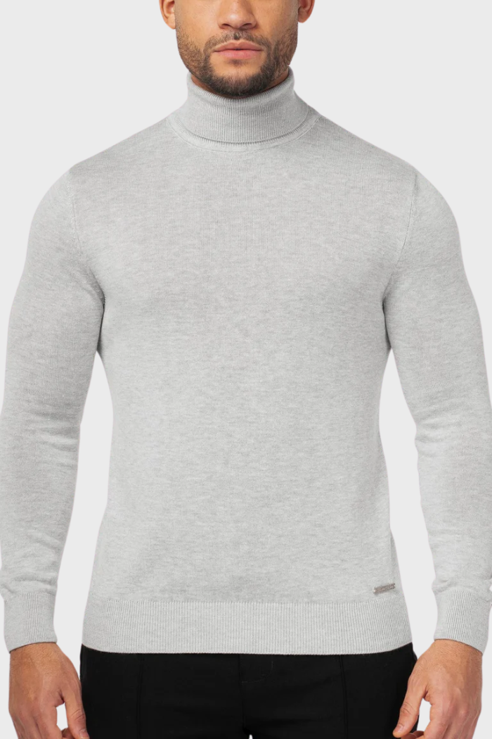 Oryzonwear High Neck Merino Knit Sweater