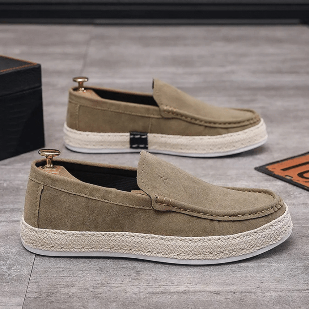 Men's Casual Leather Moccasin Oryzonwear
