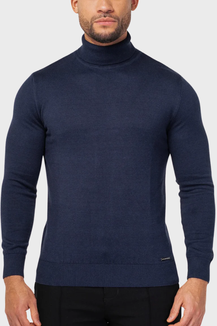 Oryzonwear High Neck Merino Knit Sweater