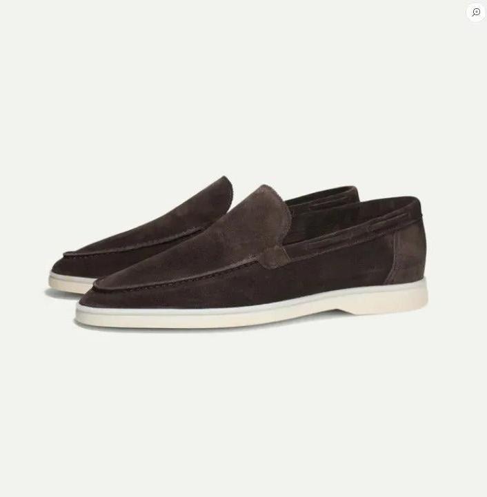 Men's Suede Loafer Moccasin Oryzonwear