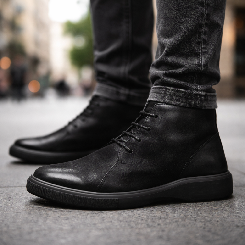 KINGSLEY LEATHER SHOES