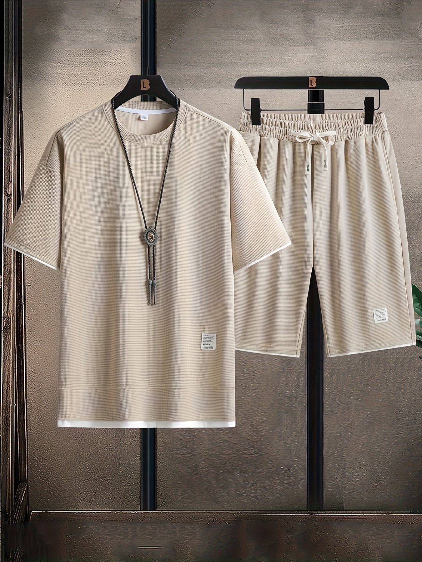 Reeve Waffle Knit Lounge Set