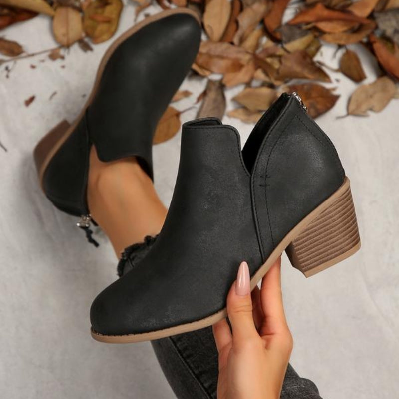 Roselyn Heeled Ankle Boots