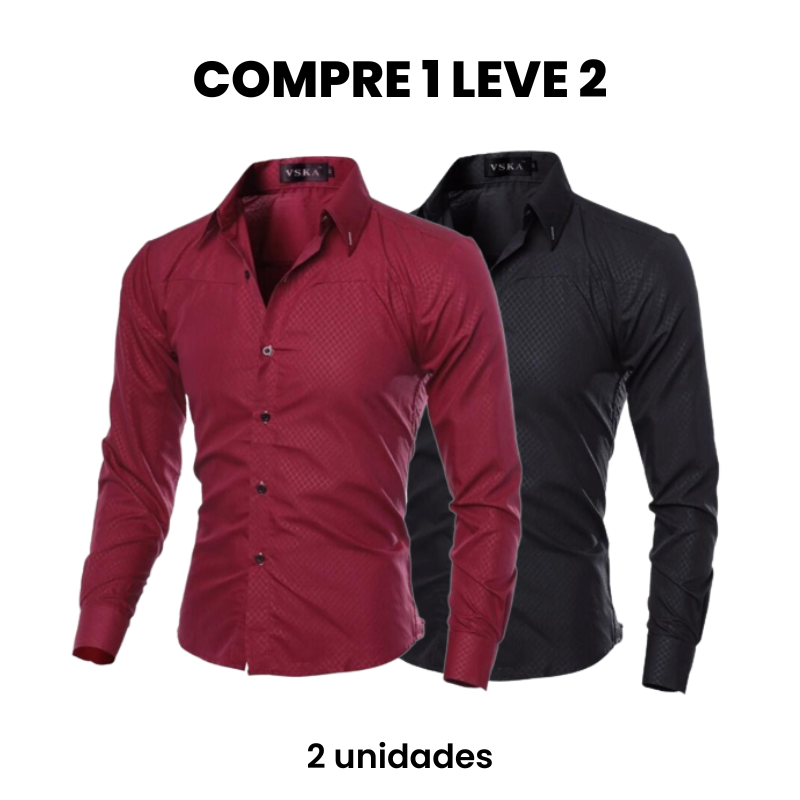Merlani Men’s Dress Shirt (Buy 1 Get 1 Free)