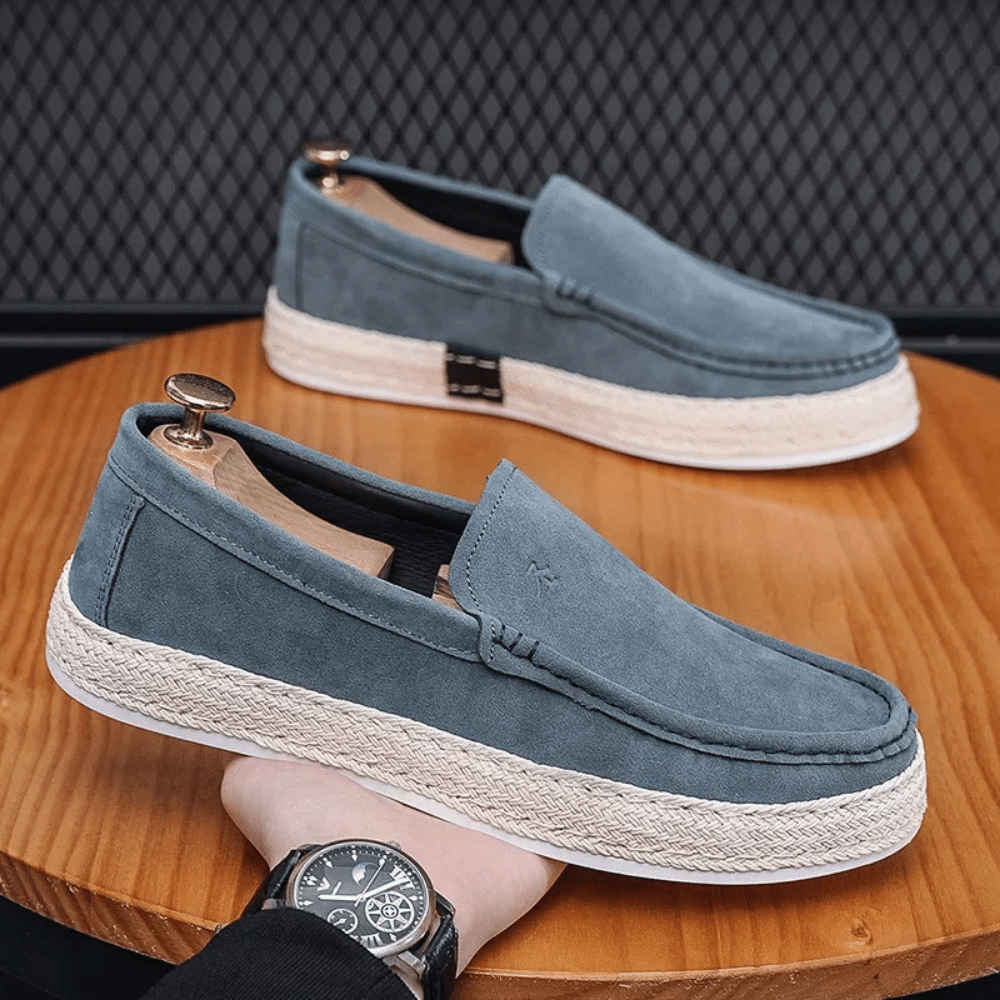 Men's Casual Leather Moccasin Oryzonwear