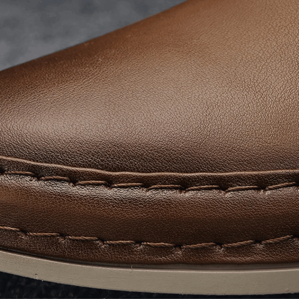 Oryzonwear Leather Men's Dockside Moccasin