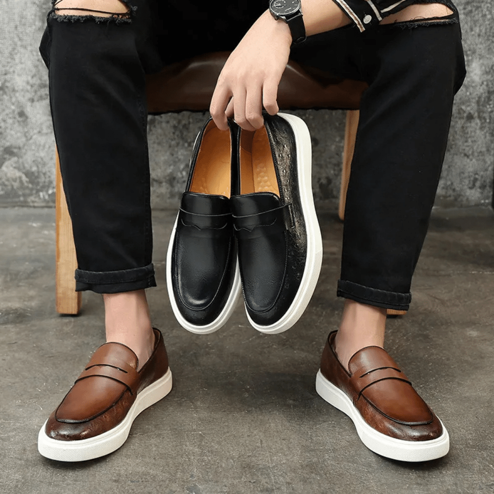 Men's Slip On Moccasin Oryzonwear Reine