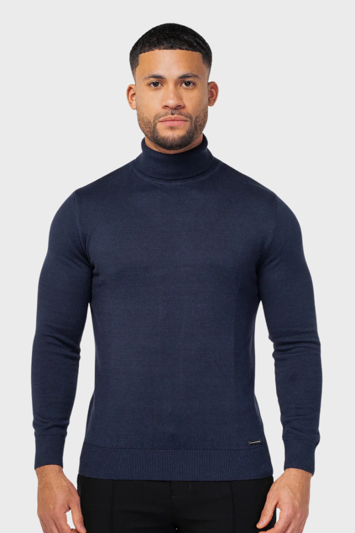 Oryzonwear High Neck Merino Knit Sweater