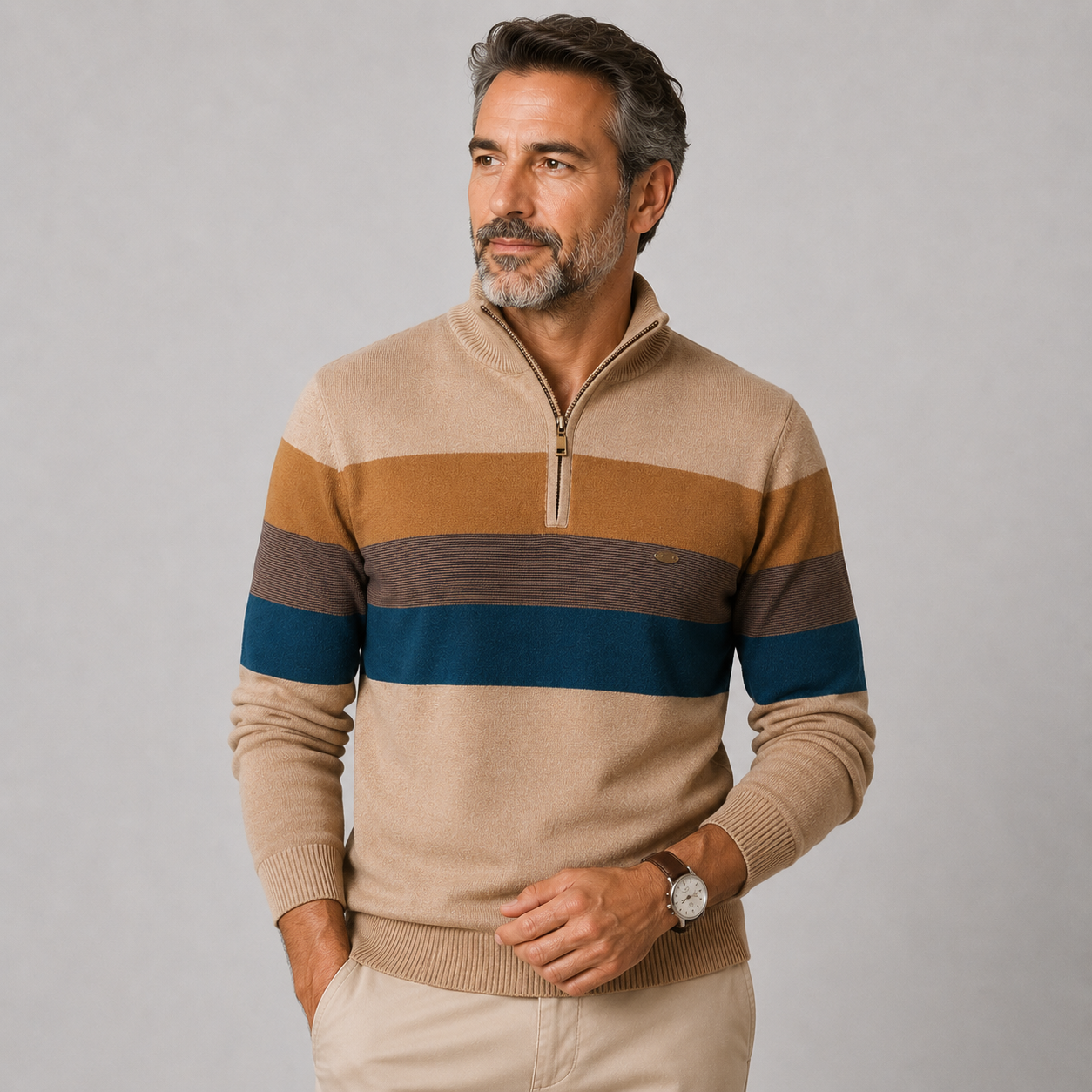 Colurne Men’s Cotton Jumper