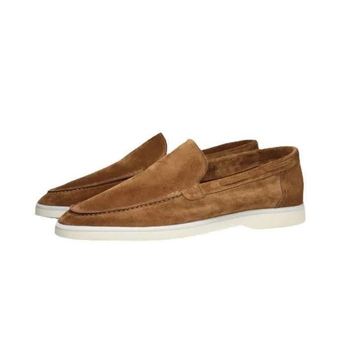 Men's Suede Loafer Moccasin Oryzonwear