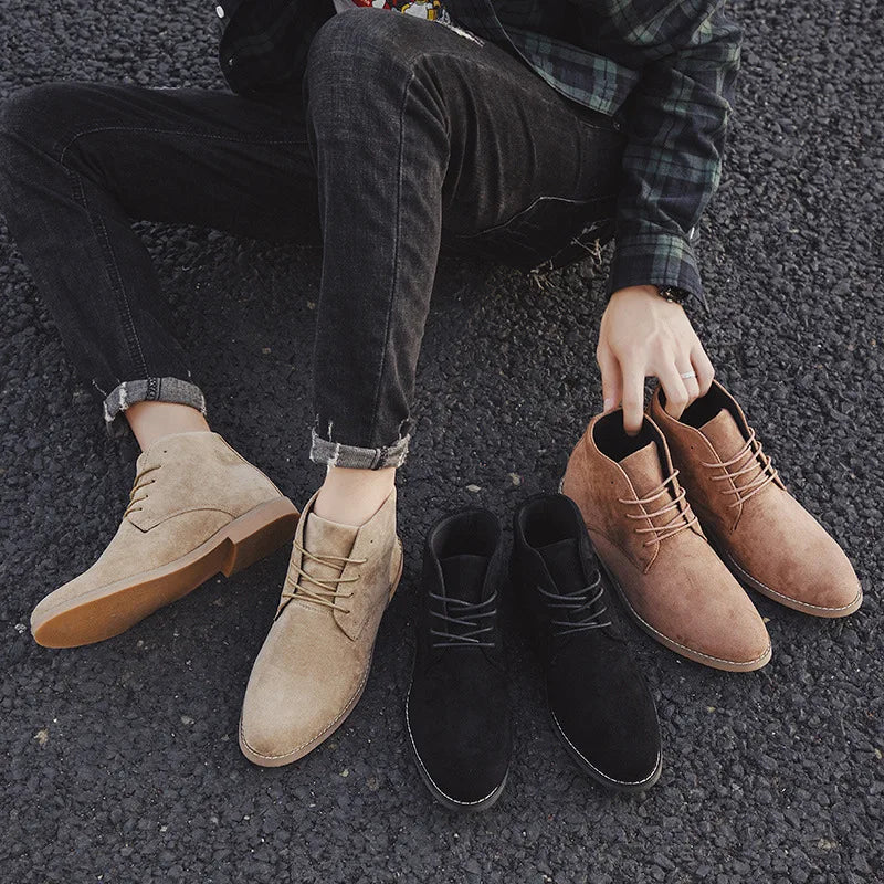 British Oryzonwear Men's Suede Boot