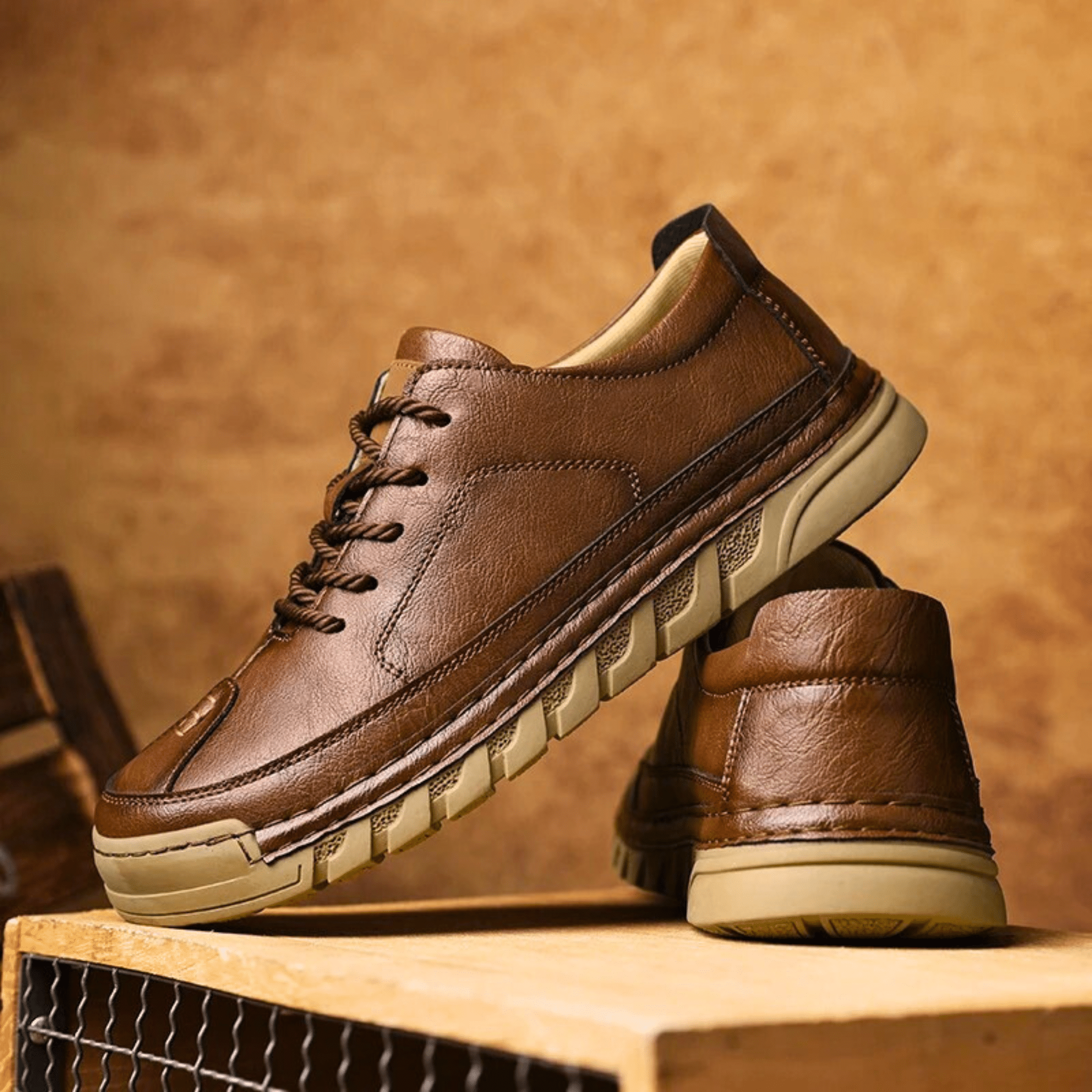 Easton Leather Trainer