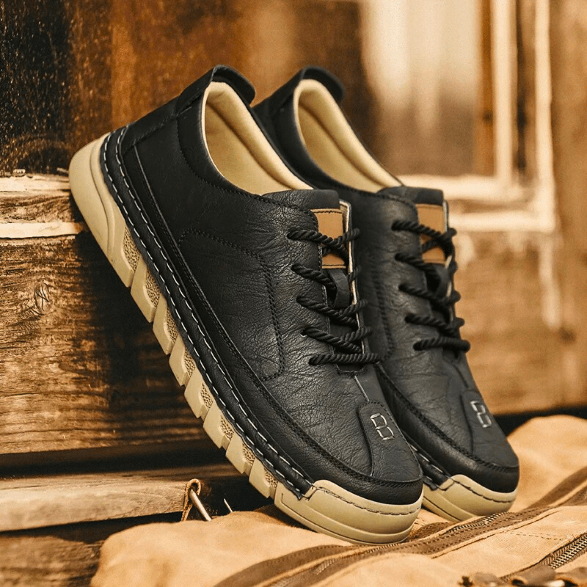 Easton Leather Trainer