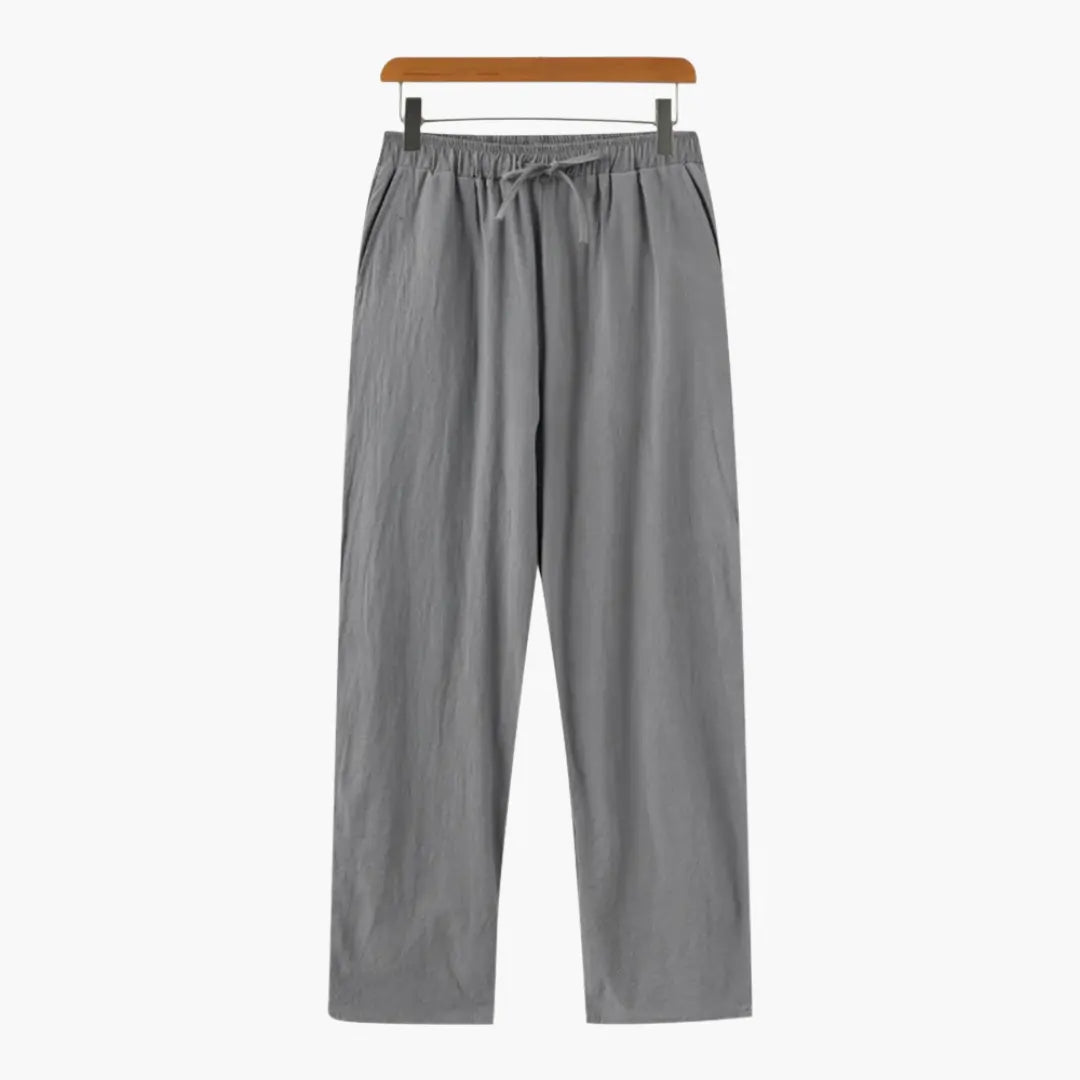 Oryzonwear Men's Linen Trousers