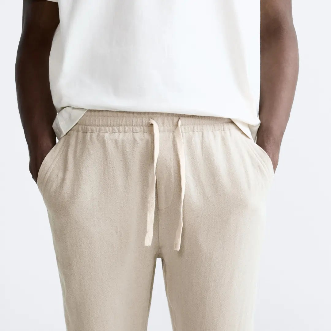 Men's Oryzonwear Jogger Linen Trousers