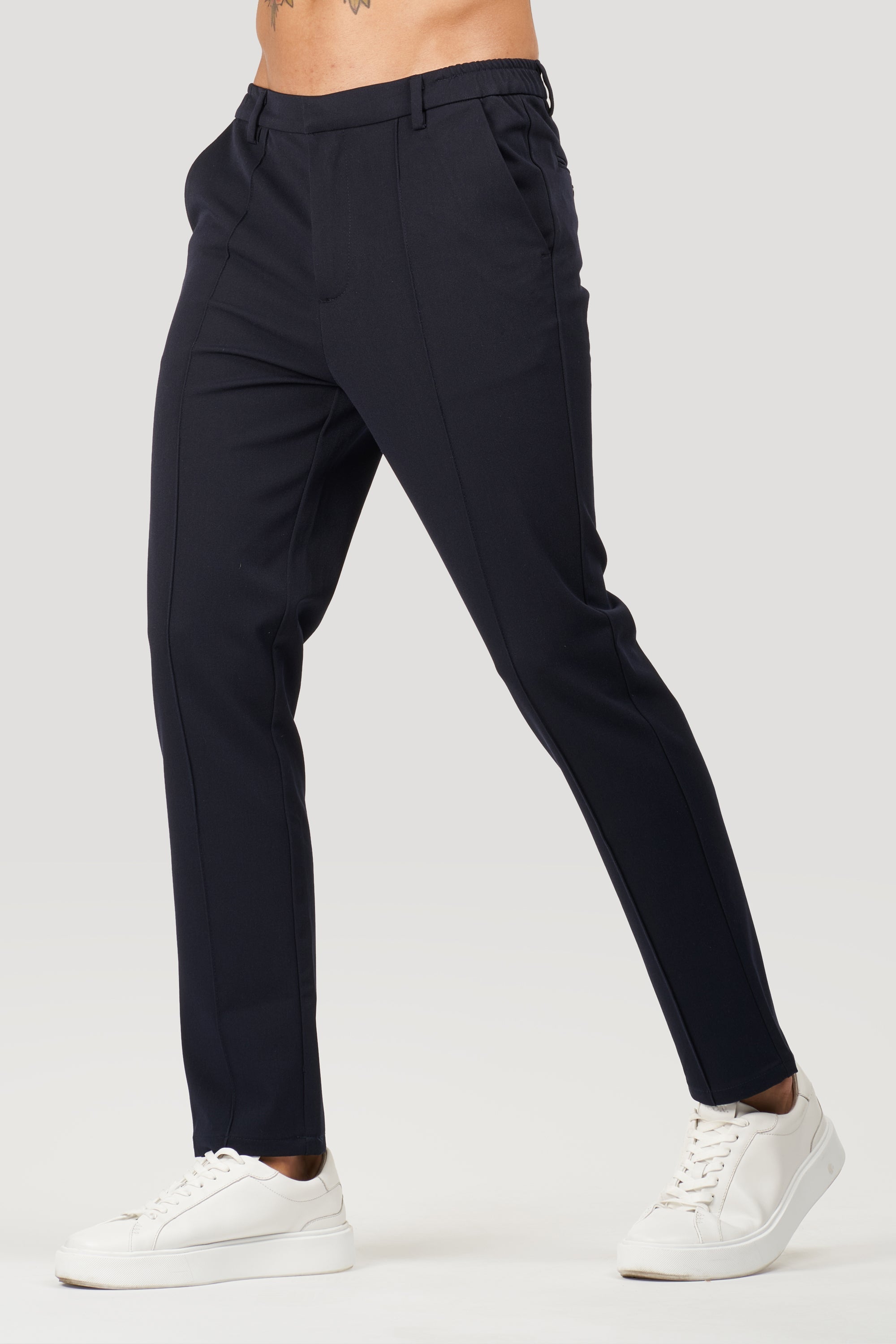 Oryzonwear Men's Tailored Trousers Navy Blue